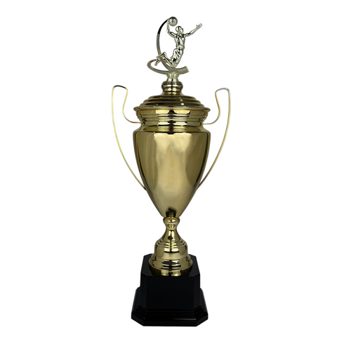 Trofeo de Copa de Metal con Figura Serie M1